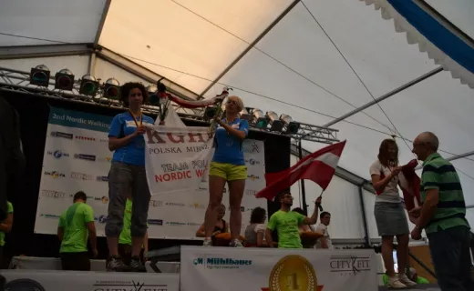 Zawodniczki KGHM Team Poland Nordic Walking drużynowymi Wicemistrzyniami Świata!  - 13